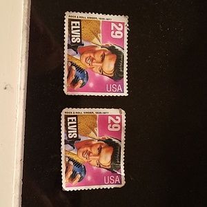 2 Elvis 29 cent stamps